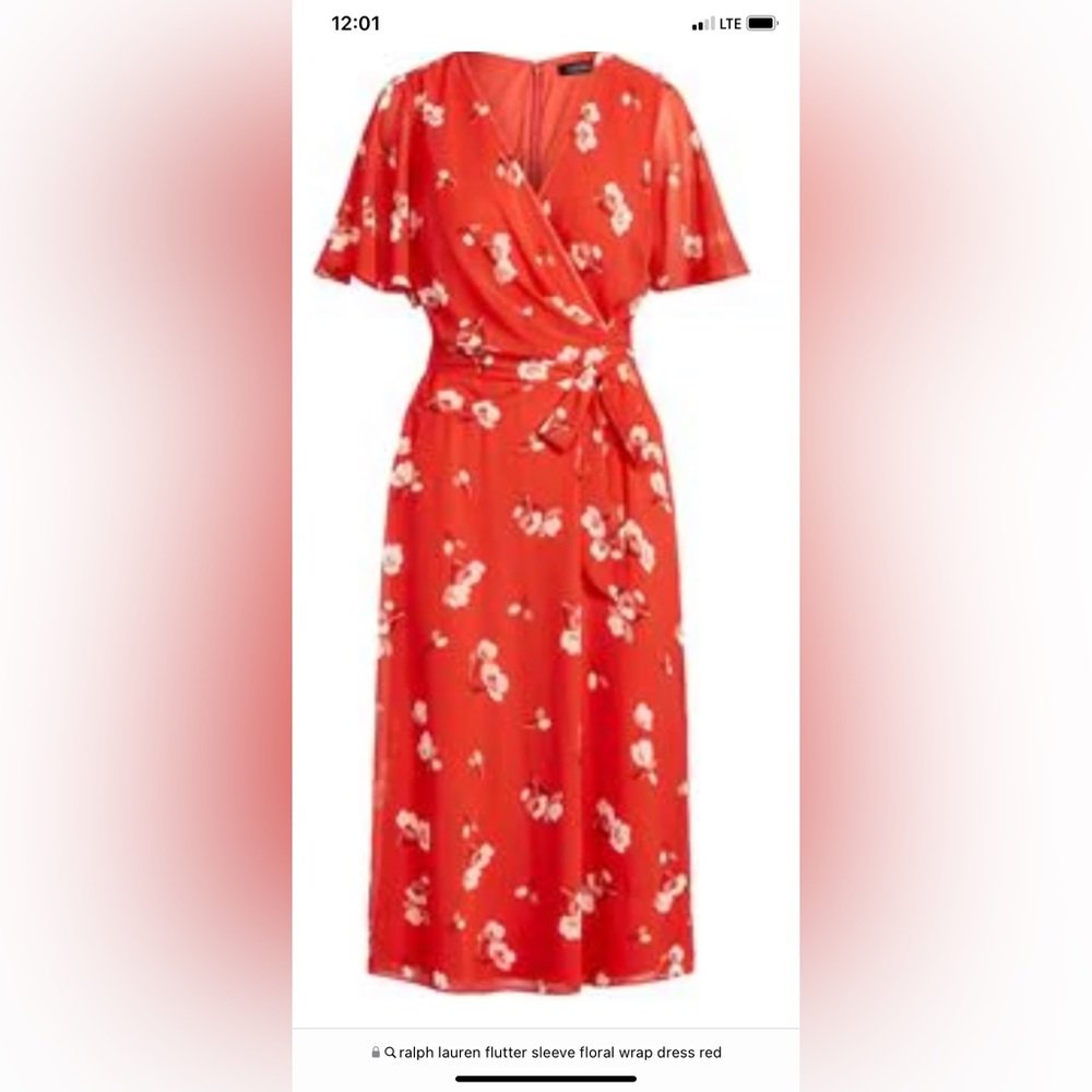 Ralph Lauren wrap dress